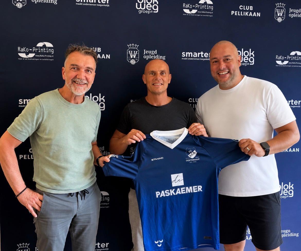 V.l.n.r. Toine van den Hoven, Rick de Rooij, Ricardo Smits (VV S.C.O.)