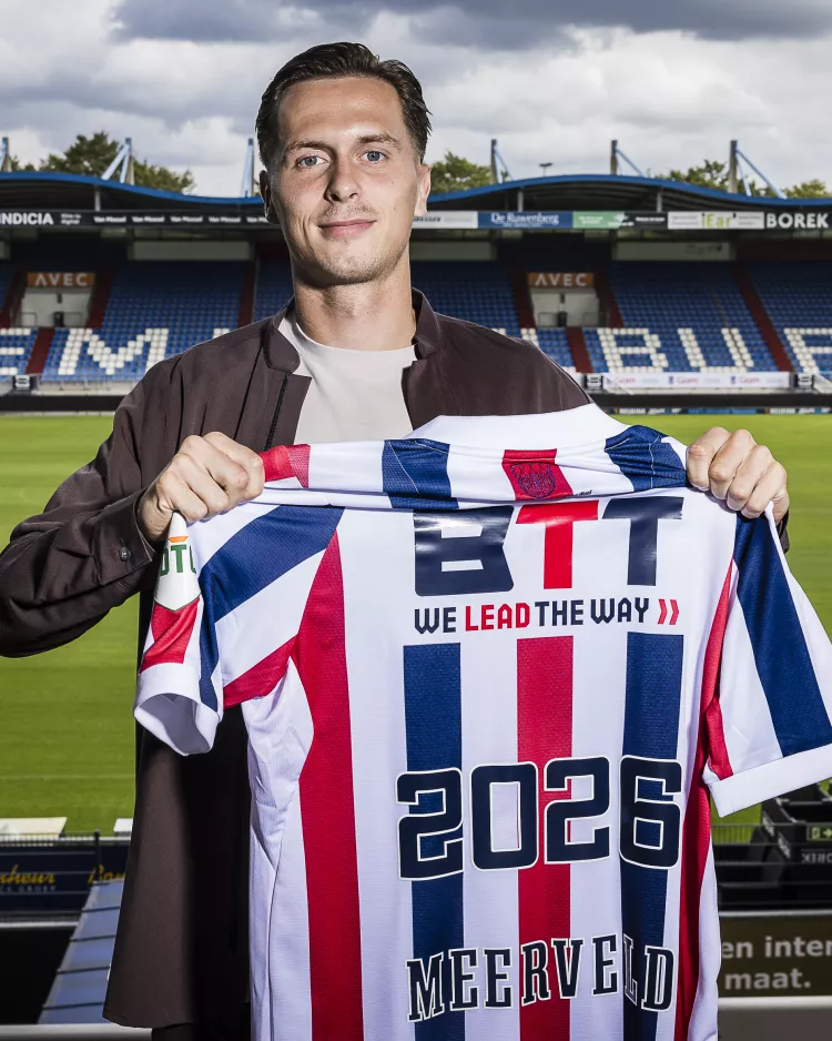 Willem II en Meerveld verlengen contract tot 2026