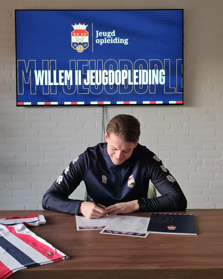 Verlengingen en versterking bij de Willem II Jeugdopleiding