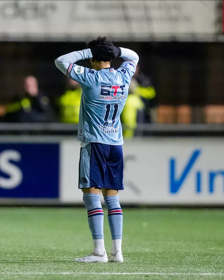 Willem II verslikt zich in Noordwijk