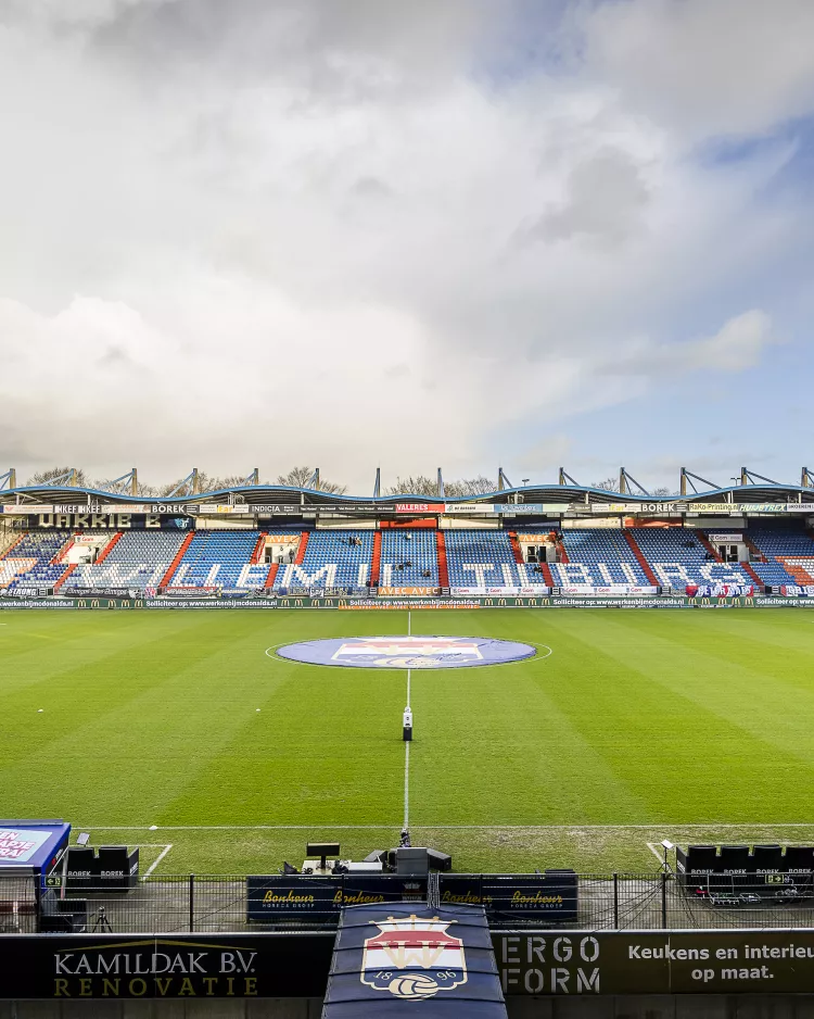 Willem II start pilot sectoruitbreiding lange zijde