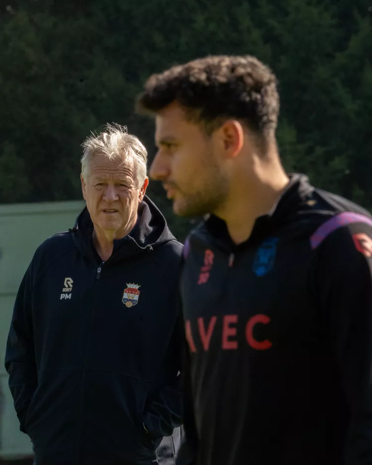 Peter Maes blikt vooruit op duel met sc Heerenveen