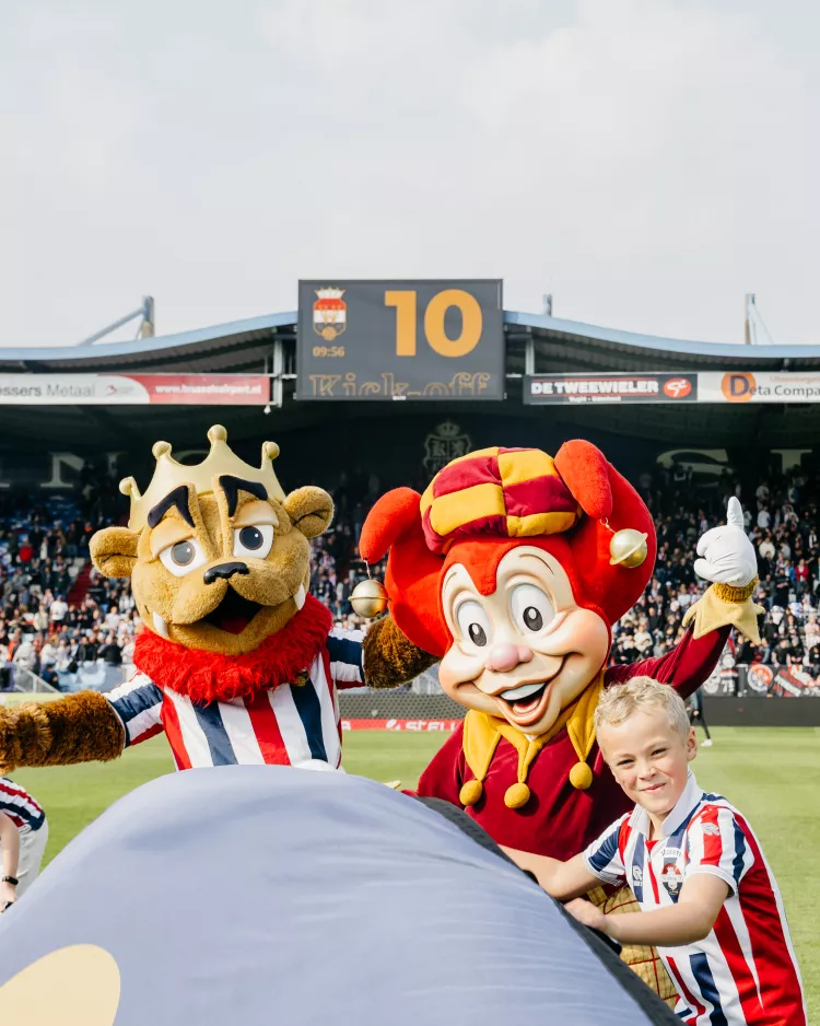 Willem II Betrokken en Villa Pardoes creëren onvergetelijke momenten