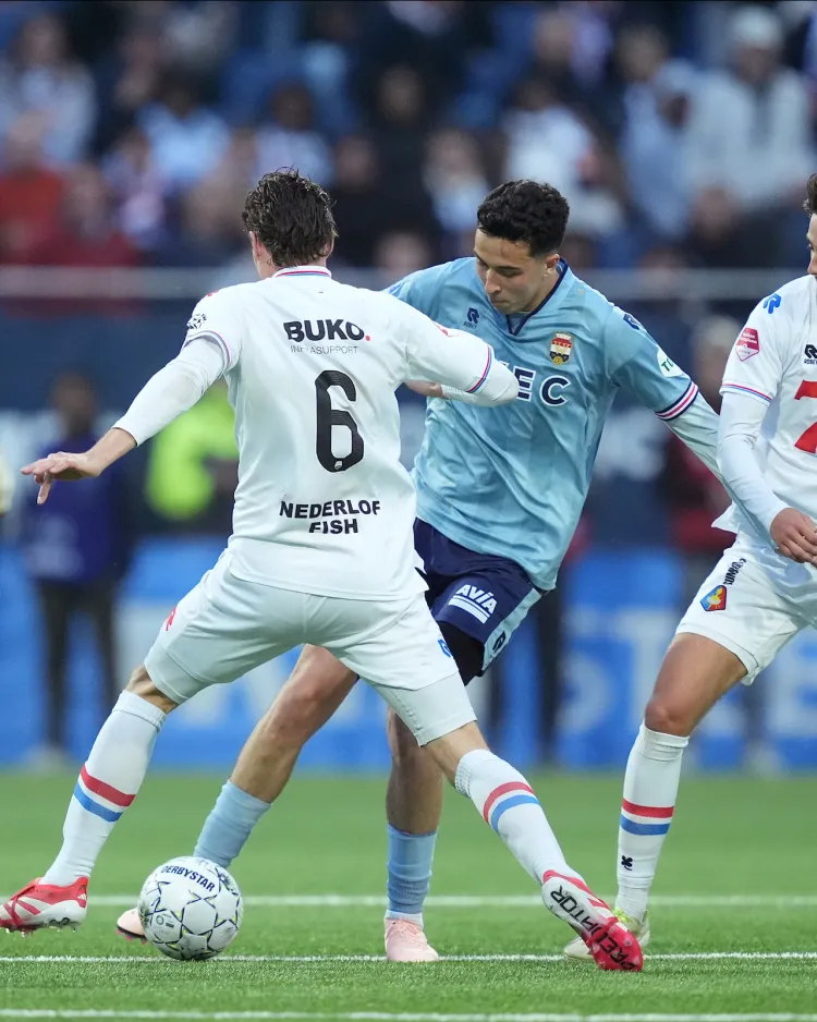 Willem II komt met de schrik vrij in Velsen