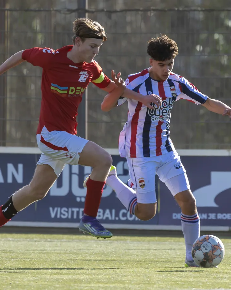 Jeugdopleiding in actie