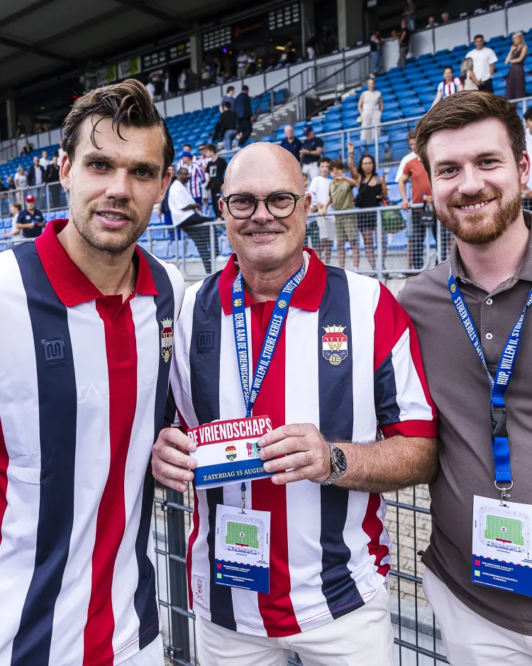 NEDKAB beleeft Willem II - N.E.C. als  aanvoerdersbandsponsor