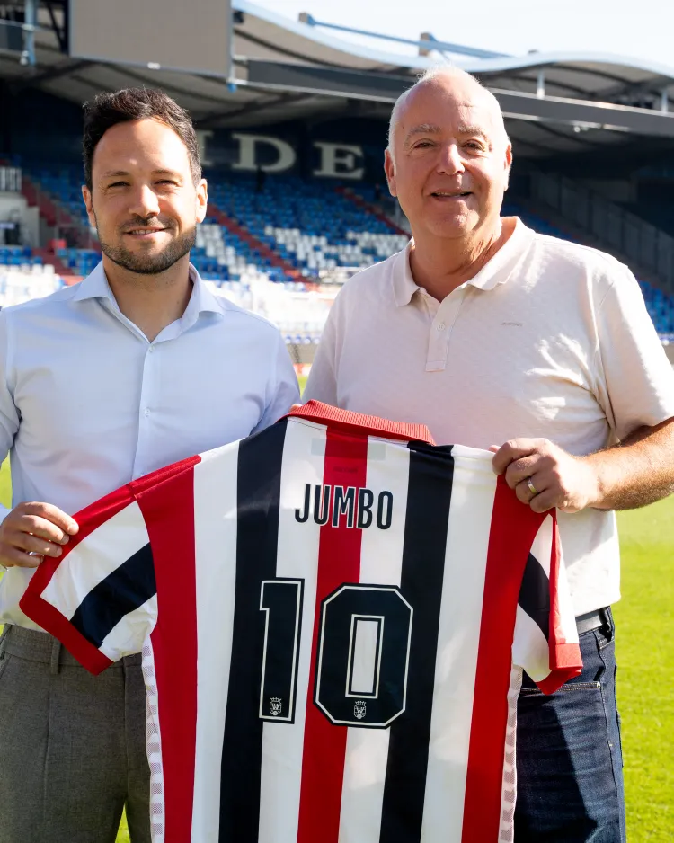 Jumbo Lieve-Vrouweplein verlengt samenwerking met Willem II Foundation